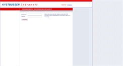 Desktop Screenshot of intranett.kystbussen.no